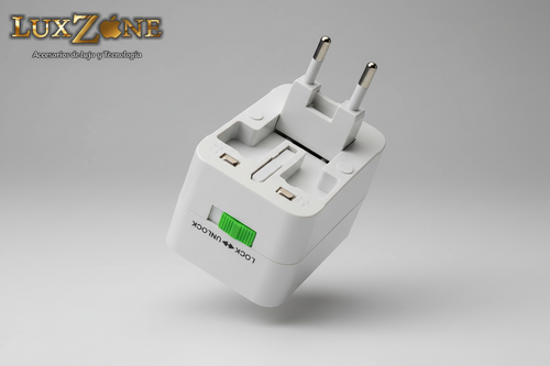 Adaptador de Viaje Universal All-in-One - Con Protector de Sobretensión.