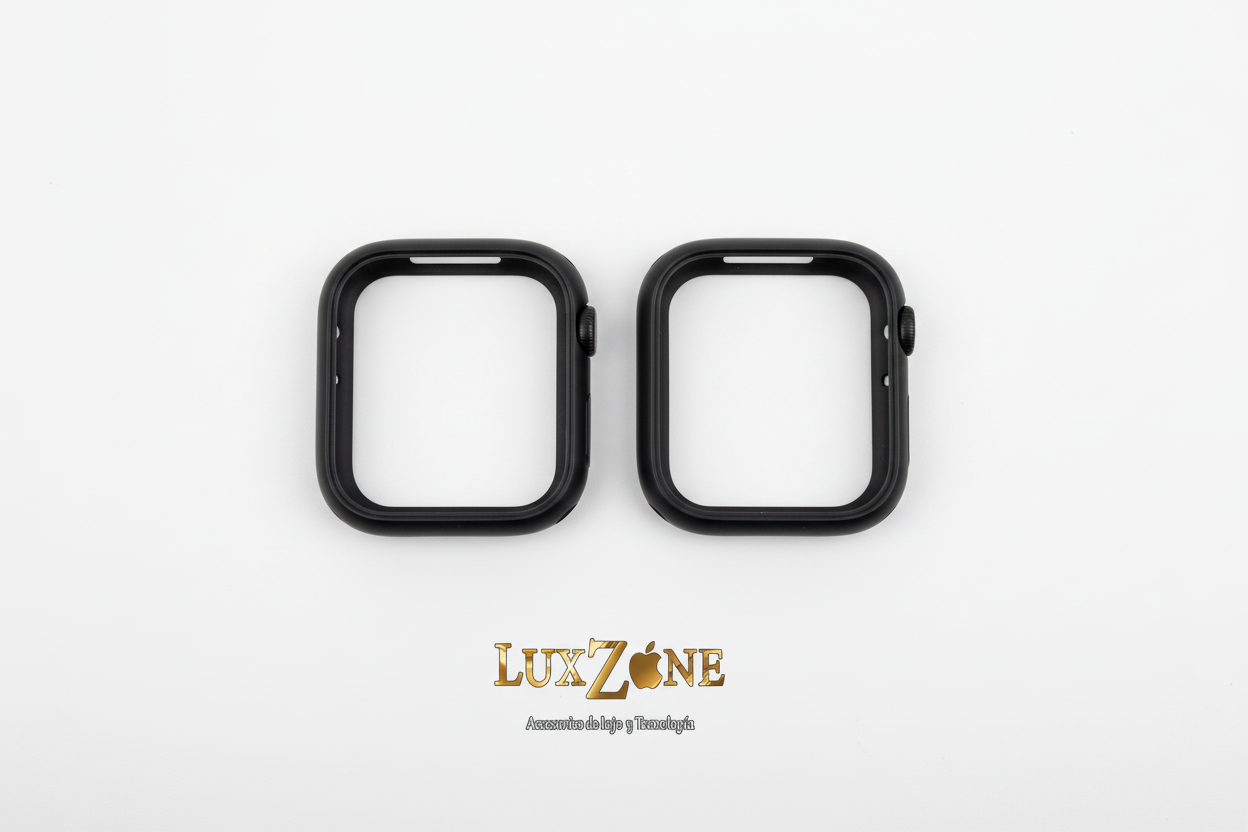 Protector de Bisel Metalizado para Apple Watch - 38m, 40m, 42m.