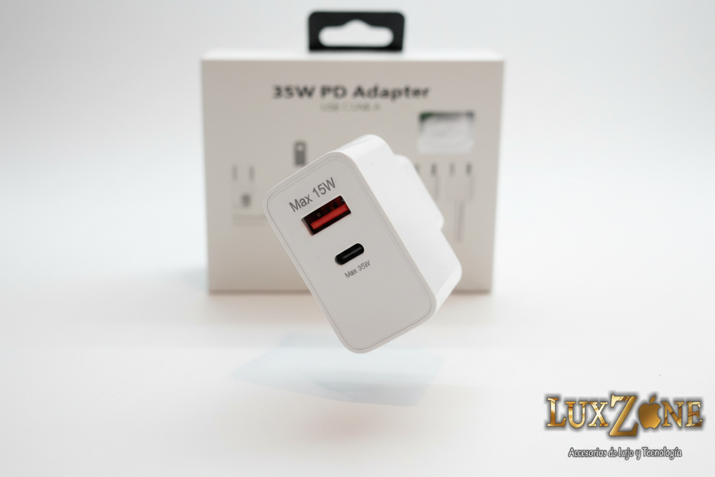 Cargador Samsung 35W  Doble Puerto certificado