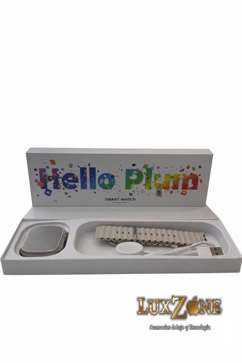 Smart Watch Hello Plum – Estilo Moderno y Rendimiento en tu Muñeca