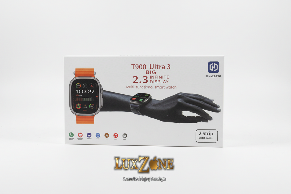 Smartwatch T900 Ultra 3 Doble Pulso