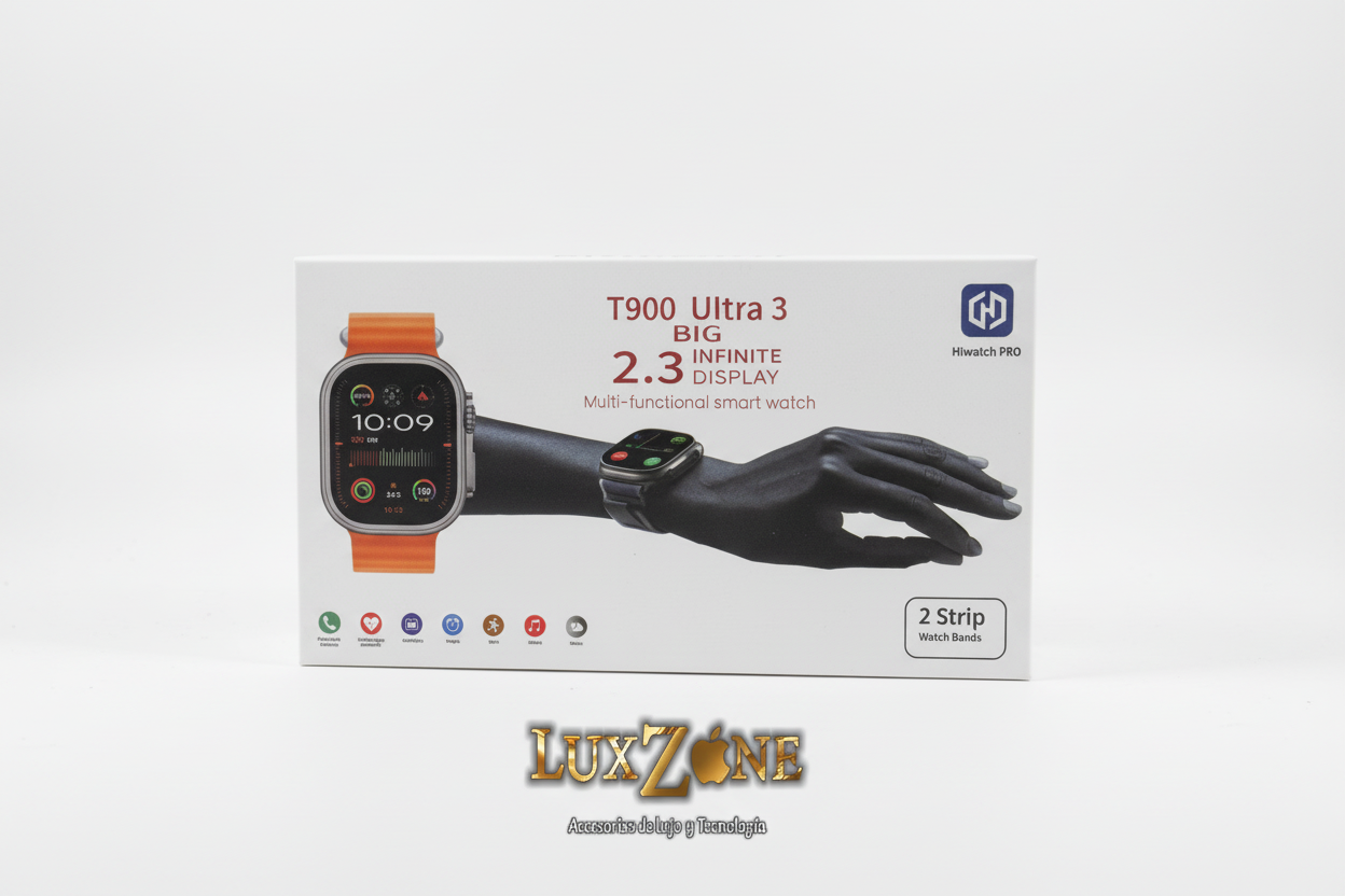 Smartwatch T900 Ultra 3 Doble Pulso