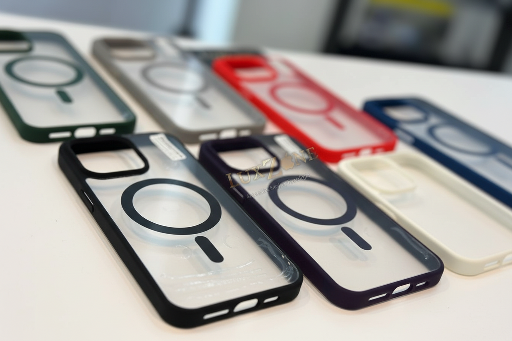 Funda Clear Case MagSafe para iPhone 11pro, 11 pro Max, 12, 12 pro, 12 pro Max,13, 13 pro, 13 pro Max, 14, 14 pro, 14 plus, 14 pro Max, 15, 15 pro, 15 pro Max.