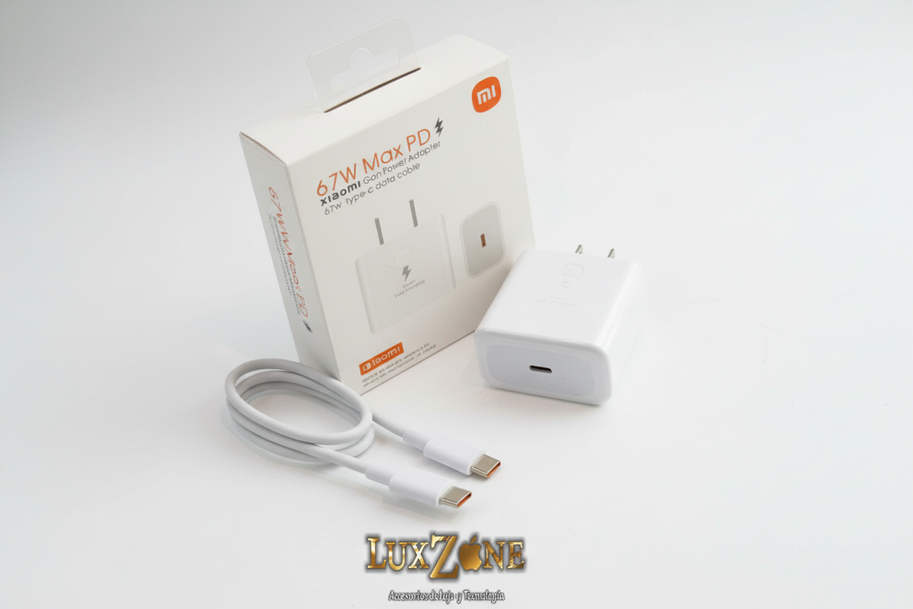 Cargador Xiaomi 67W Calidad 1:1