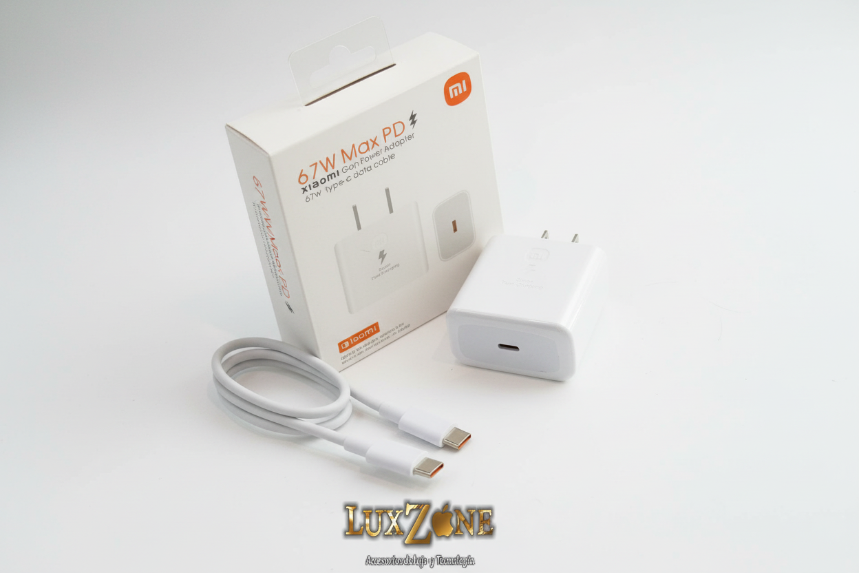 Cargador Xiaomi 67W Calidad 1:1