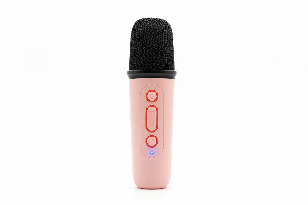 Bafle de Karaoke K5: Sonido Potente, Luces LED y Micrófono Inalámbrico