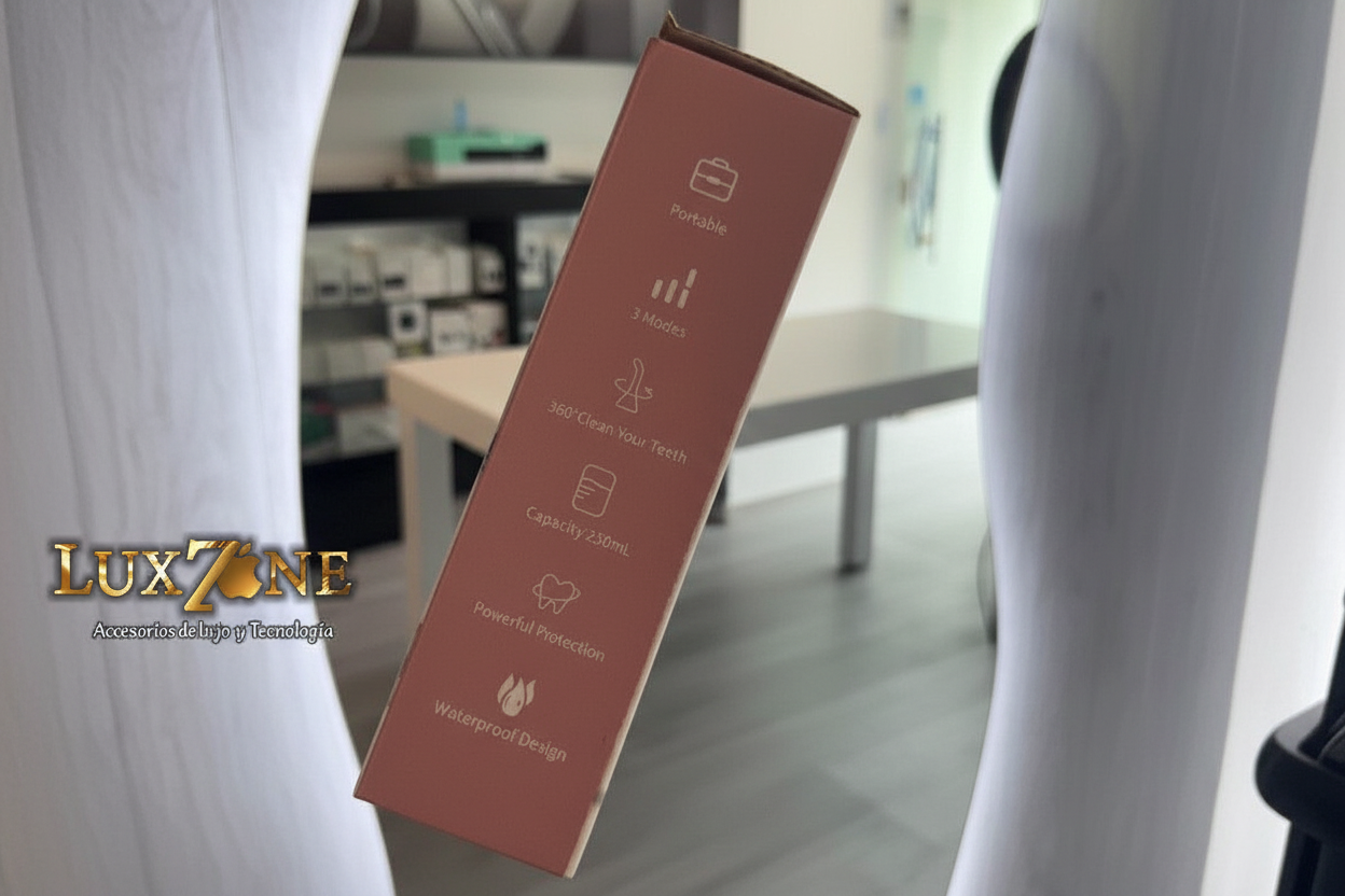 Irrigador Dental Portátil Nobelsound - Limpieza Profunda con 3 Modos y 4 Boquillas.