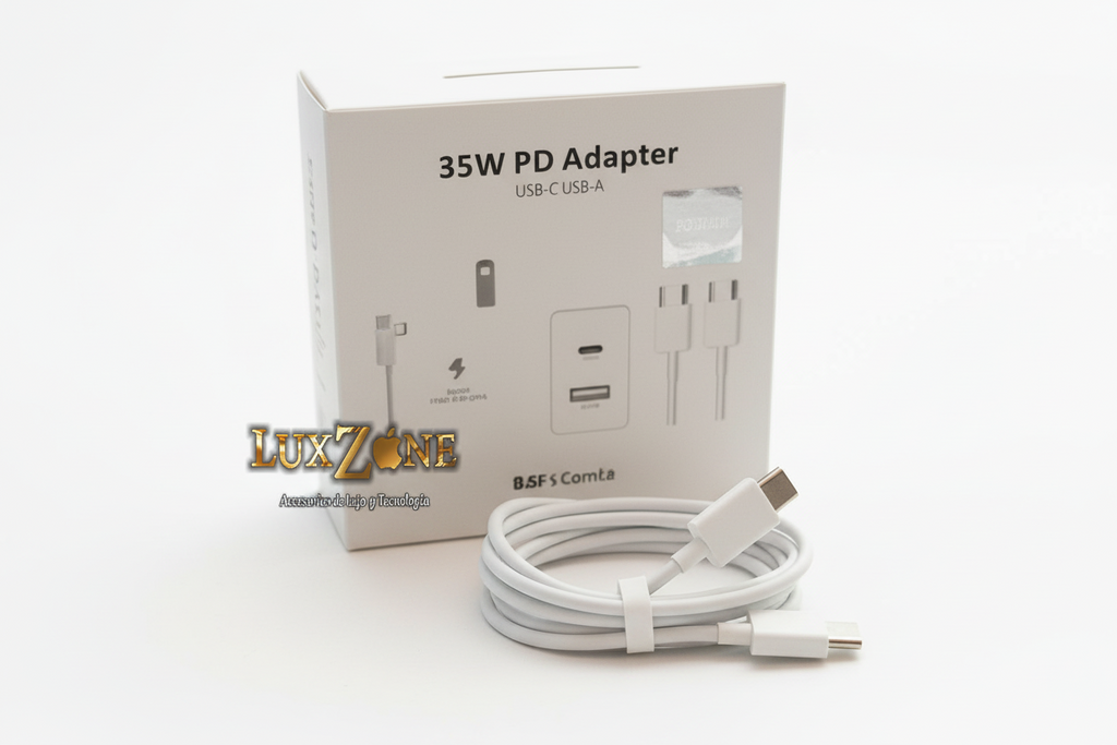 Cargador Samsung 35W  Doble Puerto certificado