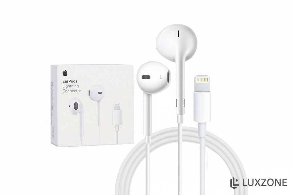 Audífonos -original- con Conector Lightning – Sonido Nítido y Diseño Ergonómico Premium