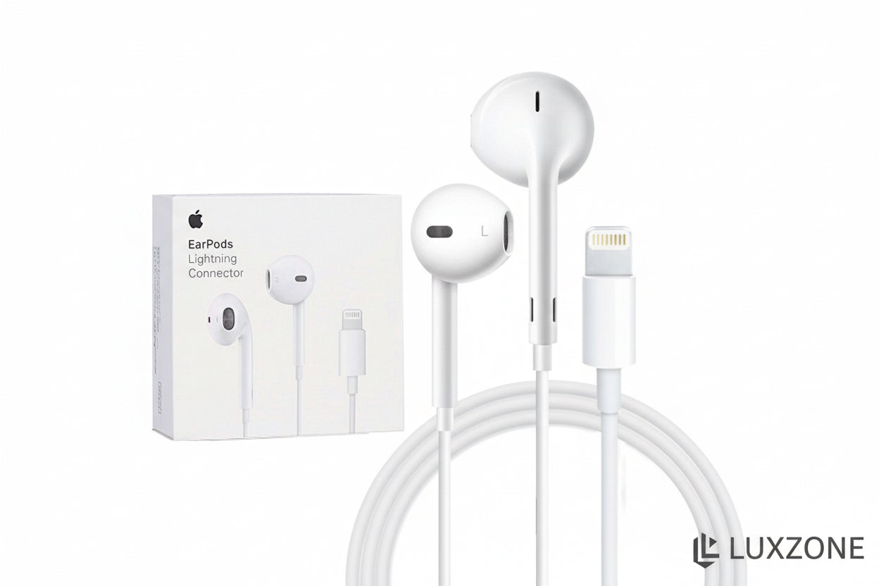 Audífonos -original- con Conector Lightning – Sonido Nítido y Diseño Ergonómico Premium
