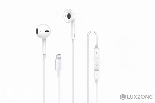 Audífonos -original- con Conector Lightning – Sonido Nítido y Diseño Ergonómico Premium
