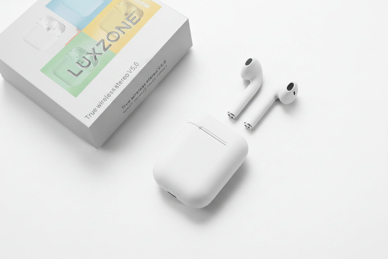 Audífonos Inalámbricos i12 TWS: Libertad y Estilo Minimalista