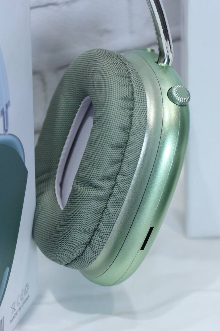 🎧Diadema Bluetooth – Diseño Premium Verde Mate