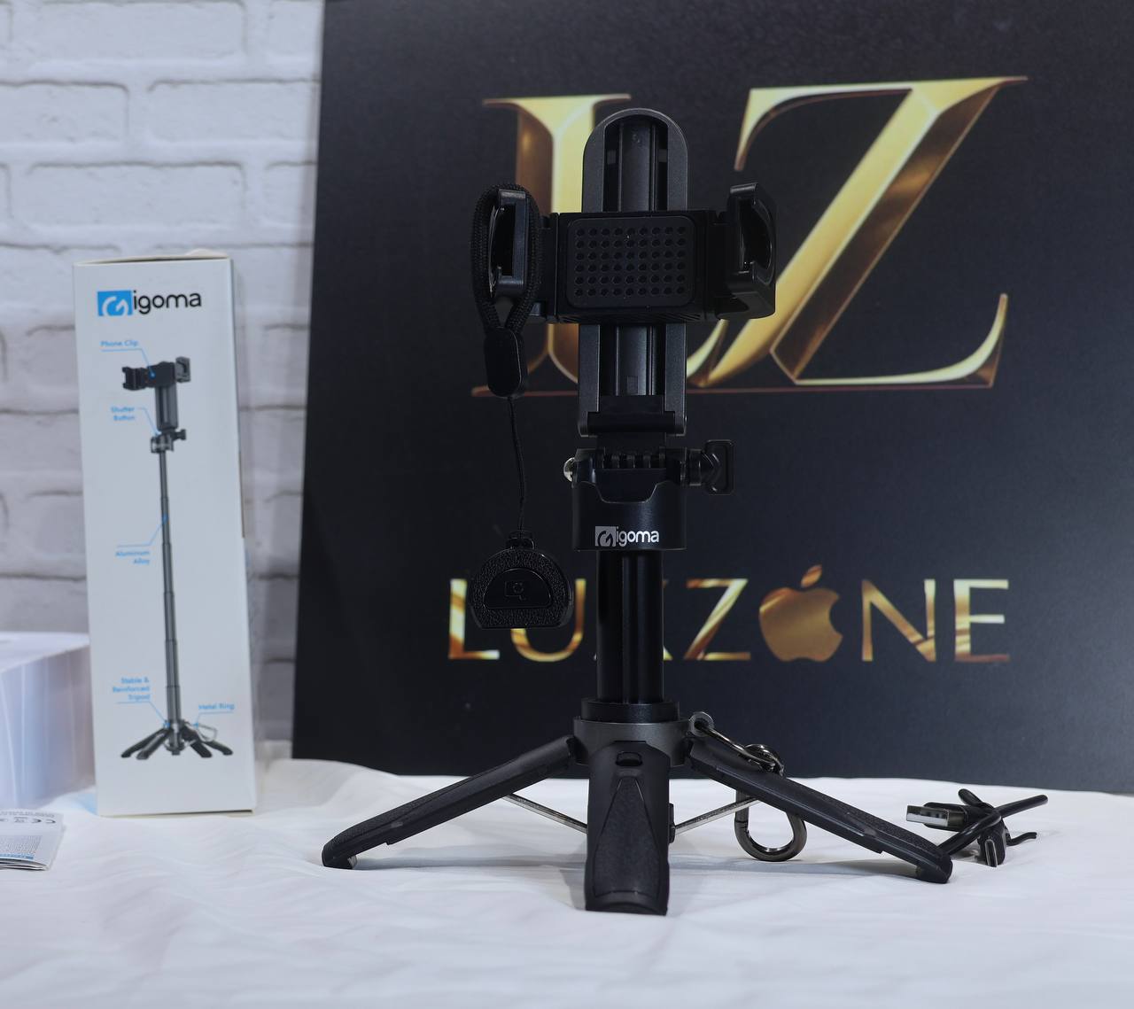 📸 Trípode Selfie Stick Igoma ST-04 con Control Bluetooth