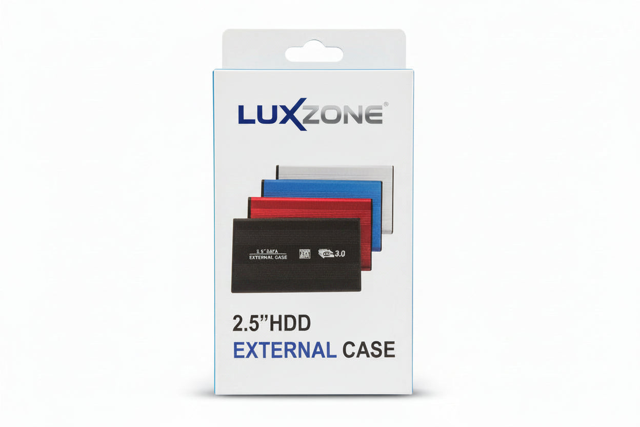 Case Externo 2.5" SATA a USB 3.0: Alta Velocidad y Protección para tu Disco Duro