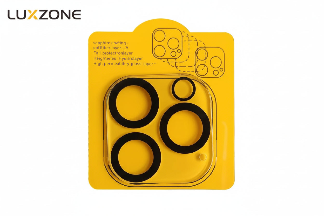 Protector de Lentes de Cámara Premium: Vidrio Templado HD y Protección Total